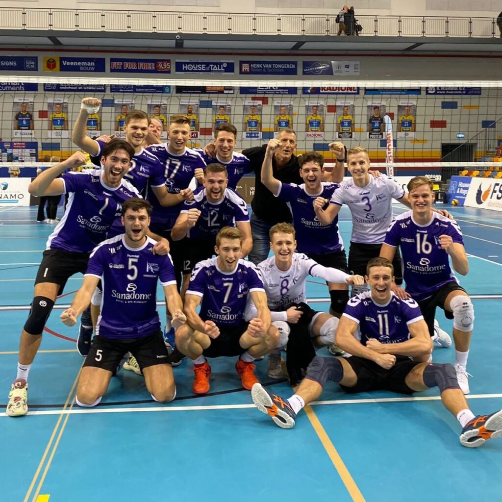 VoCASA Heren 1 na winst op Draisma Dynamo, 12 nov 2022